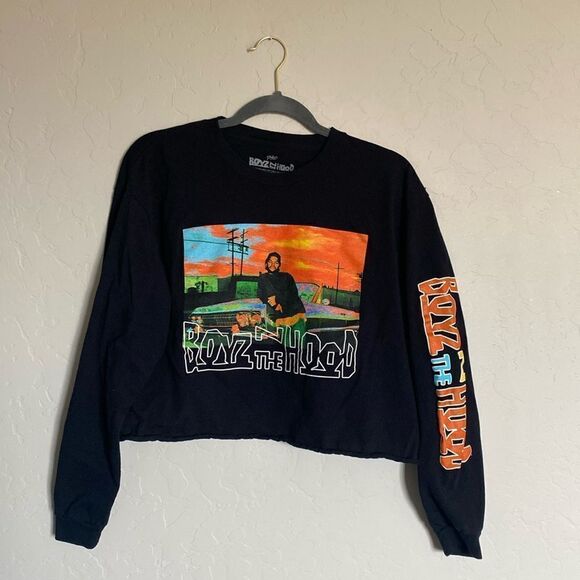 Boyz n the Hood crop top T-shirt - Picture 1 of 4